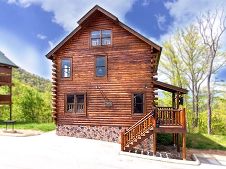 log cabin smoky mountains