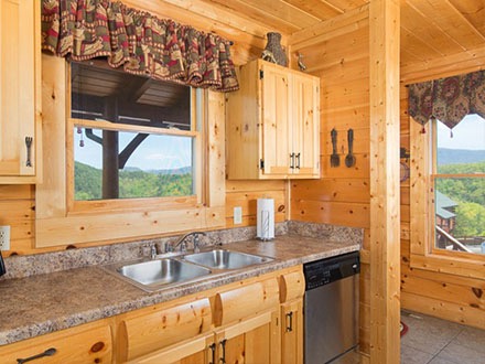 log cabin smoky mountains