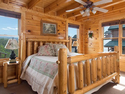 log cabin smoky mountains